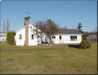 Front view of the house